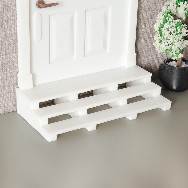 Outdoor Furniture Resin - ▶ 1Pcs 인형 집 계단 모델