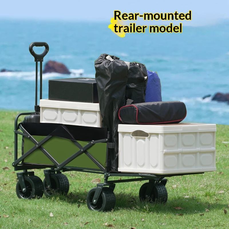Outdoor Furniture Table - 공장 직판 4륜 플랫폼 캠핑 유틸리티