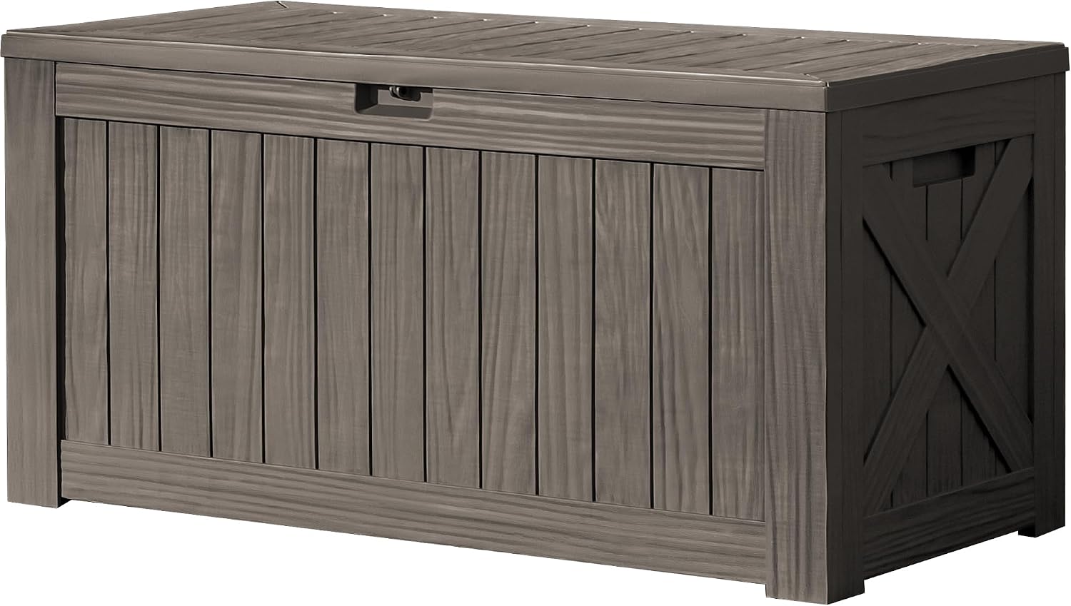 Outdoor Furniture Resin - 120갤런 대형 데크 박스 야외 보관