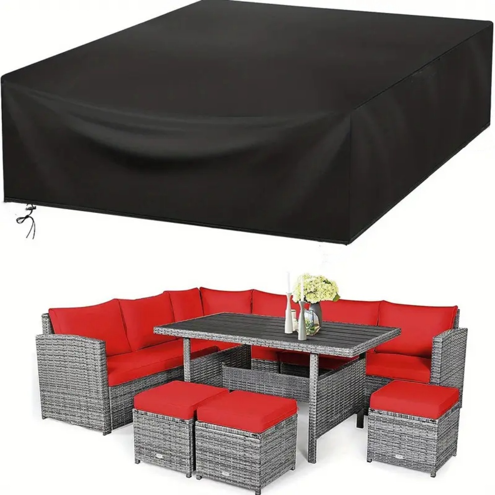 Outdoor Furniture Protector - (102-137 인치 길이) 크기 야외 파티오