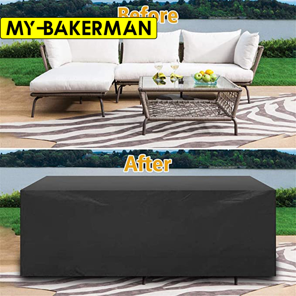 Outdoor Furniture Black - 62 크기 가구 테이블 소파 커버에