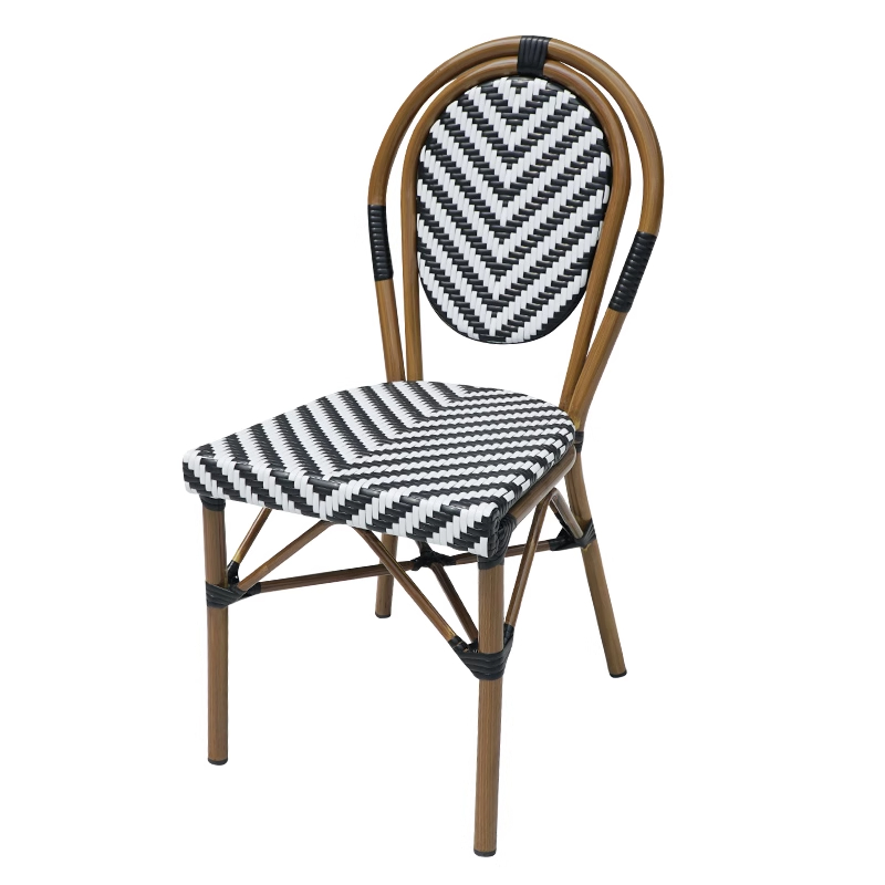 Outdoor Furniture Metal Chairs - 야외 가구 세트 PVC 라탄 의자