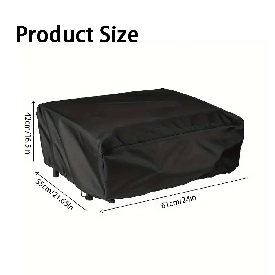 Outdoor Furniture Black - 조절 가능한 조임끈이 있는 1pc 검정색