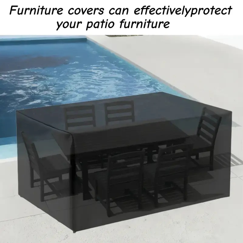Outdoor Furniture Protector - 헤비 듀티 방풍 정원 가구 커버