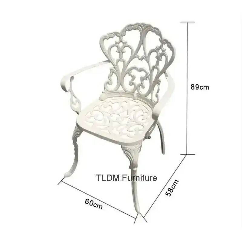 야외 레저용 가구 세트, 주조 알루미늄 정원 테라스 조 - Outdoor Furniture Metal Chairs 리뷰 및 가격