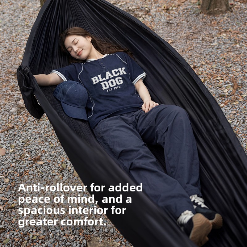 블랙 도그 솔리드 컬러 파라슈트 해먹 (해먹 스트랩 및 - Outdoor Furniture Black 리뷰 및 가격