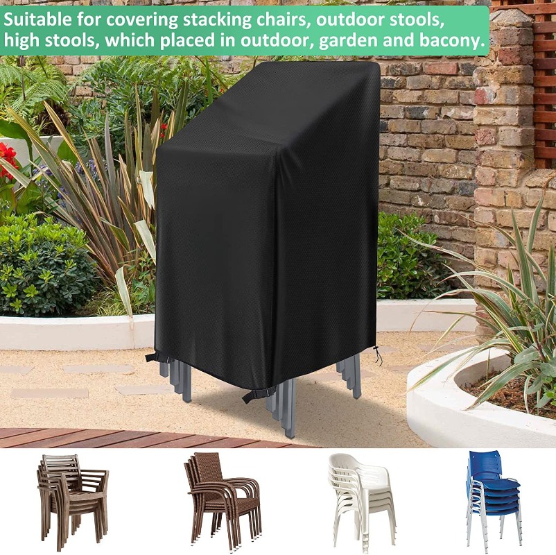 1/2/PCS 스택형 의자 먼지 커버 방수 방진 파티오 - Outdoor Furniture Protector 리뷰 및 가격