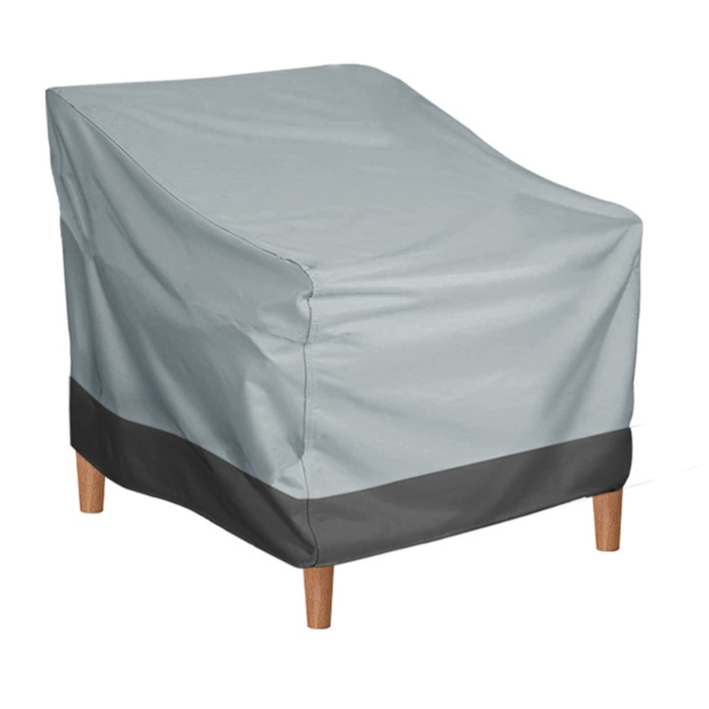 파티오 의자 커버 옥스포드 천 방수 실버 코팅 야외 가 - Outdoor Furniture Black 리뷰 및 가격