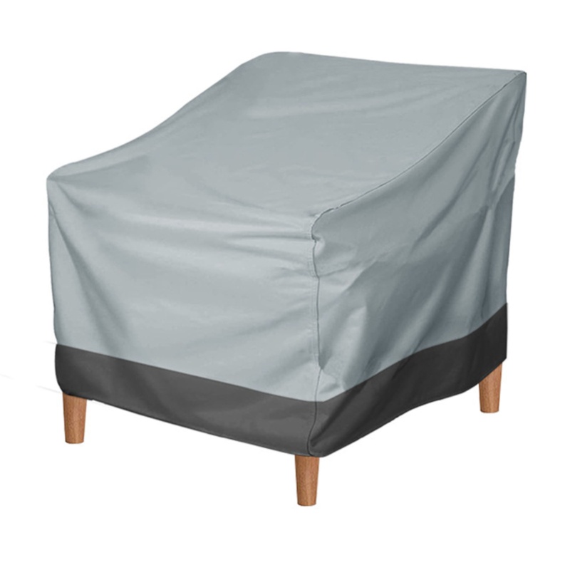 파티오 의자 커버 옥스포드 천 방수 실버 코팅 야외 가 - Outdoor Furniture Black 리뷰 및 가격