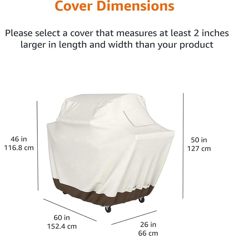 210D 바베큐 베이지 바베큐 그릴 야외 가스 바베큐  - Outdoor Furniture Protector 리뷰 및 가격