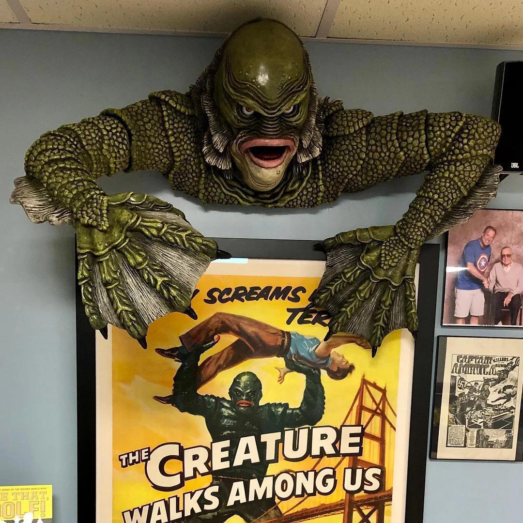 블랙 라군 그레이브 피규어 모델 거실 야외 장식 생물  - Outdoor Furniture Resin 리뷰 및 가격