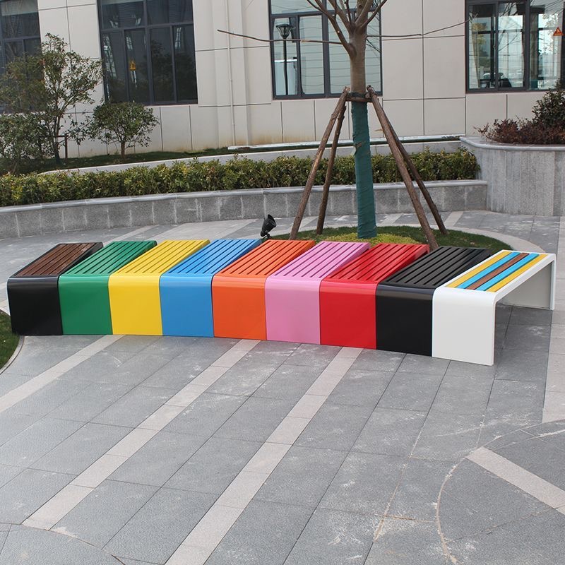 1m-1.8m 냉간 압연 강철 금속 벤치 공원 야외 의 - Outdoor Furniture Metal Chairs 리뷰 및 가격