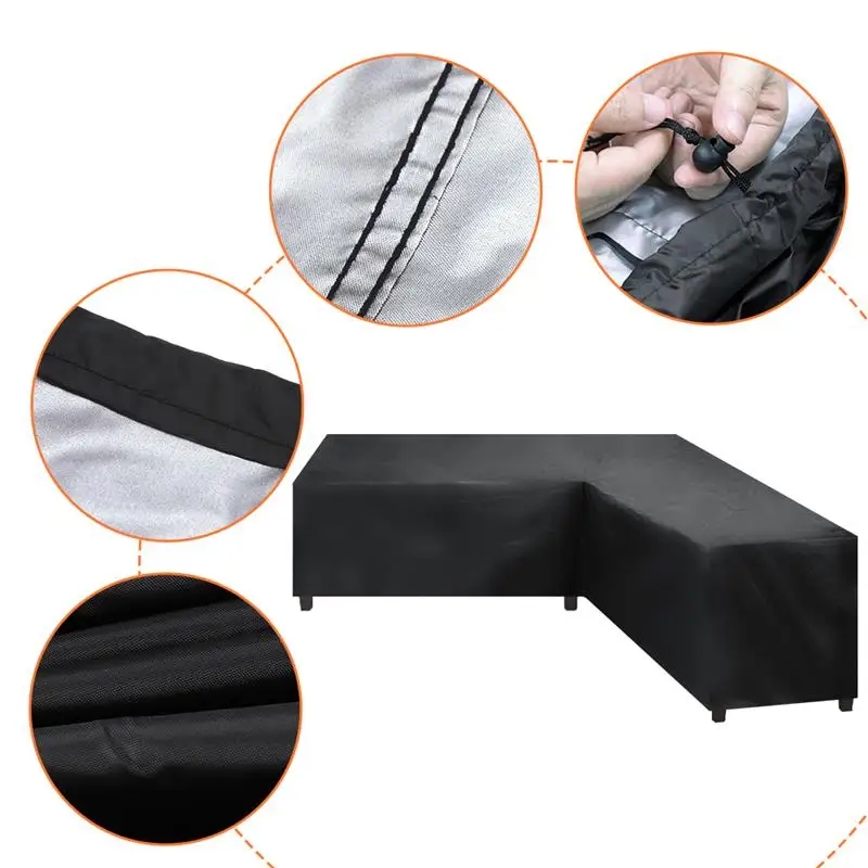 튼튼한 야외용 V자형 가구 커버 - 방풍 및 방진 파티 - Outdoor Furniture Protector 리뷰 및 가격
