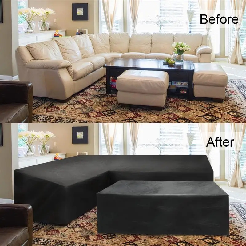 튼튼한 야외용 V자형 가구 커버 - 방풍 및 방진 파티 - Outdoor Furniture Protector 리뷰 및 가격