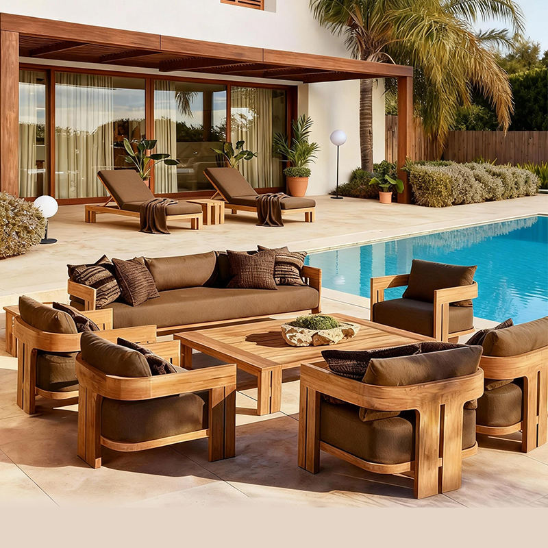 야외 티크 소파 세트 2026 |   프리미엄 정원 파 - Outdoor Furniture Metal Chairs 리뷰 및 가격