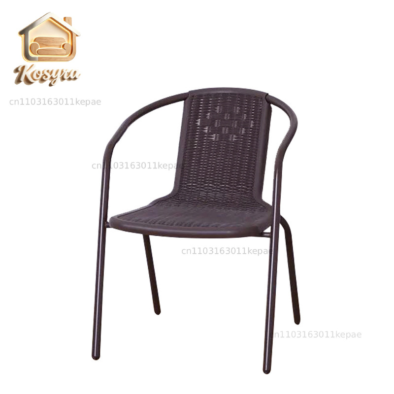 방수 야외 플라스틱 의자 인조 라탄 파티오 야외 레저  - Outdoor Furniture Metal Chairs 리뷰 및 가격