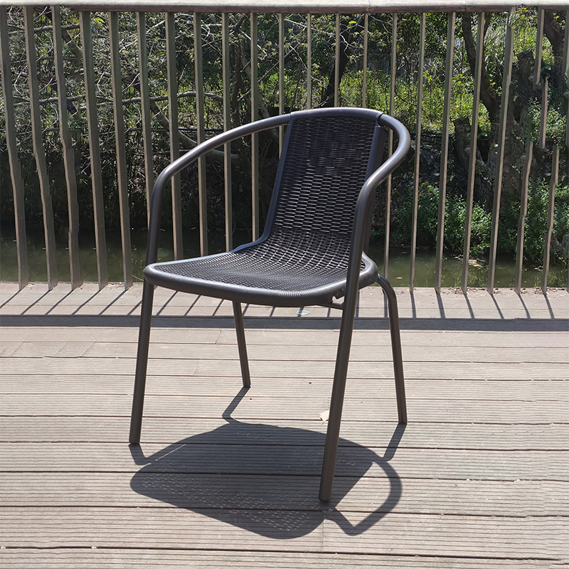 방수 야외 플라스틱 의자 인조 라탄 파티오 야외 레저  - Outdoor Furniture Metal Chairs 리뷰 및 가격