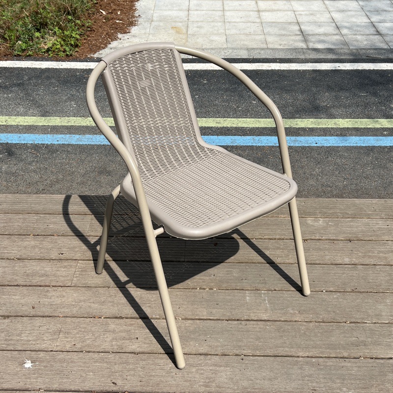 방수 야외 플라스틱 의자 인조 라탄 파티오 야외 레저  - Outdoor Furniture Metal Chairs 리뷰 및 가격