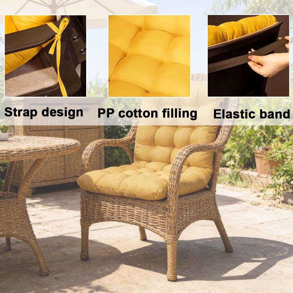 1PC 두꺼운 시트 쿠션(스트레치 스트랩 포함) 하이  - Outdoor Furniture Upholstery 리뷰 및 가격