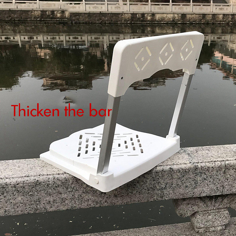 등받이 시트 패드가 있는 접이식 낚시 상자, 휴대용 낚 - Outdoor Furniture Modern 리뷰 및 가격