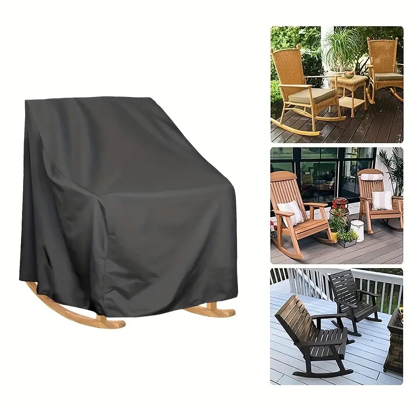 헤비듀티 옥스포드 원단 야외 흔들의자 커버 - 조절 가 - Outdoor Furniture Protector 리뷰 및 가격