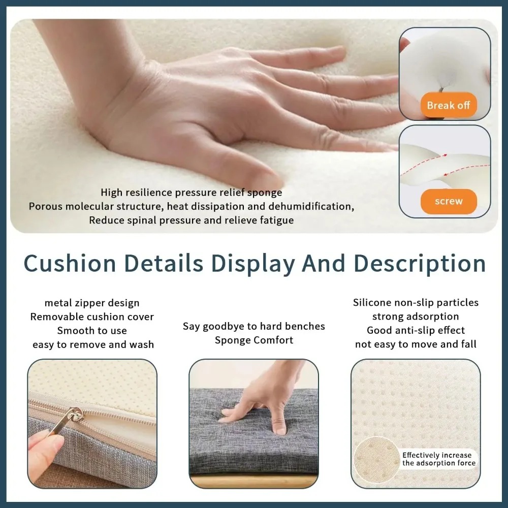 맞춤형 5cm 코듀로이 벤치 쿠션 베이 윈도우 패드 소 - Outdoor Furniture Upholstery 리뷰 및 가격