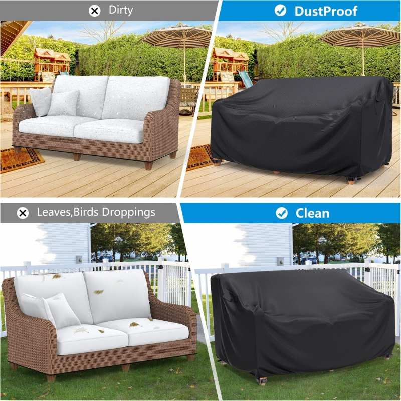 1pcs 야외 가구 커버, 210D 파티오 소파 커버, - Outdoor Furniture Protector 리뷰 및 가격