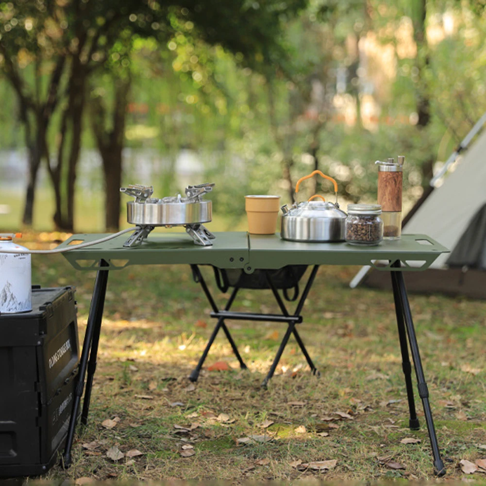 접이식 캠핑 테이블 다리 금속 접이식 테이블 다리 높이 - Outdoor Furniture Diy 리뷰 및 가격