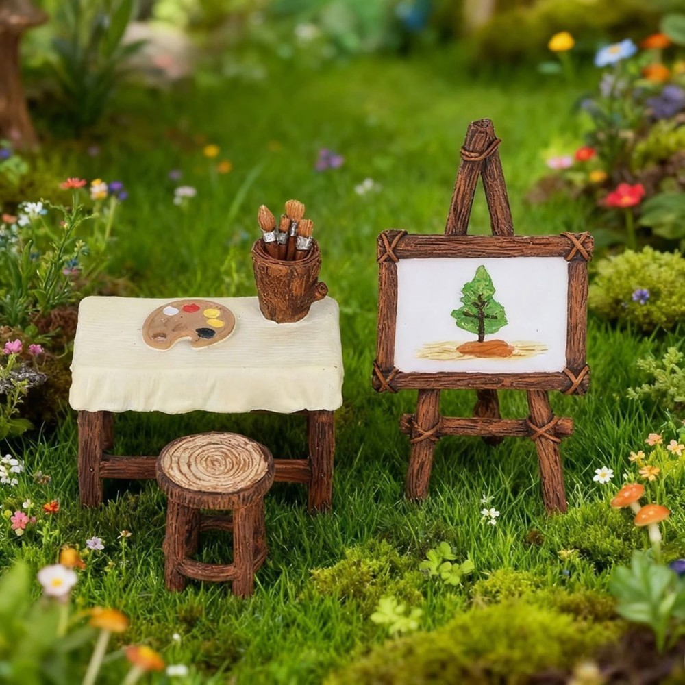 워스턴-페어리 가든, 미니어처 가구, 야외용품, 미니  - Outdoor Furniture Resin 리뷰 및 가격