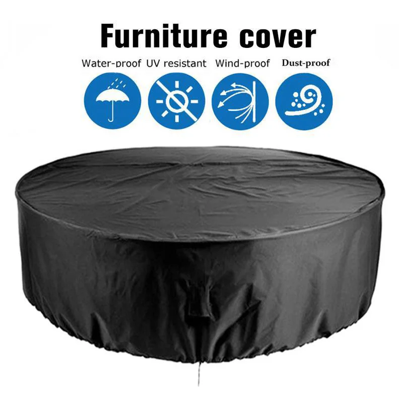 화덕 커버 라운드 화로 스토브 커버, 방수 방풍 햇빛  - Outdoor Furniture Sale 리뷰 및 가격