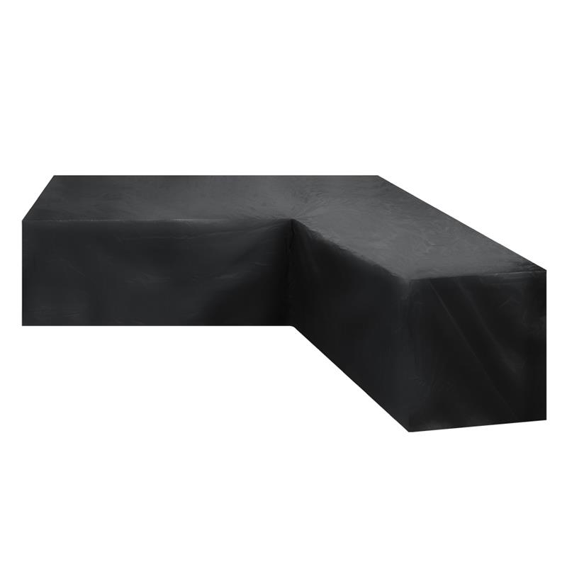 L자형 야외 가구 커버 210D 옥스포드 방수 UV 차 - Outdoor Furniture Black 리뷰 및 가격