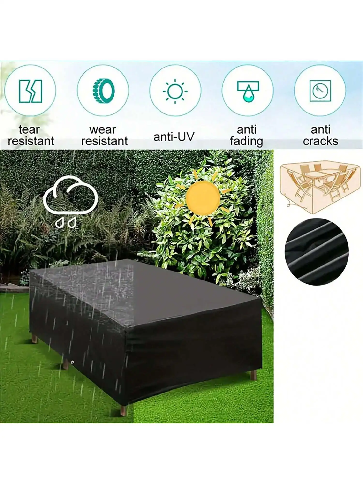 멀티 사이즈 야외 파티오 정원 가구, 의자, 소파, 테 - Outdoor Furniture Table 리뷰 및 가격
