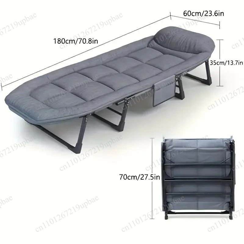 휴대용 접이식 침대, 헤비 듀티 캠핑 의자, 높이 조절 - Outdoor Furniture Metal Chairs 리뷰 및 가격