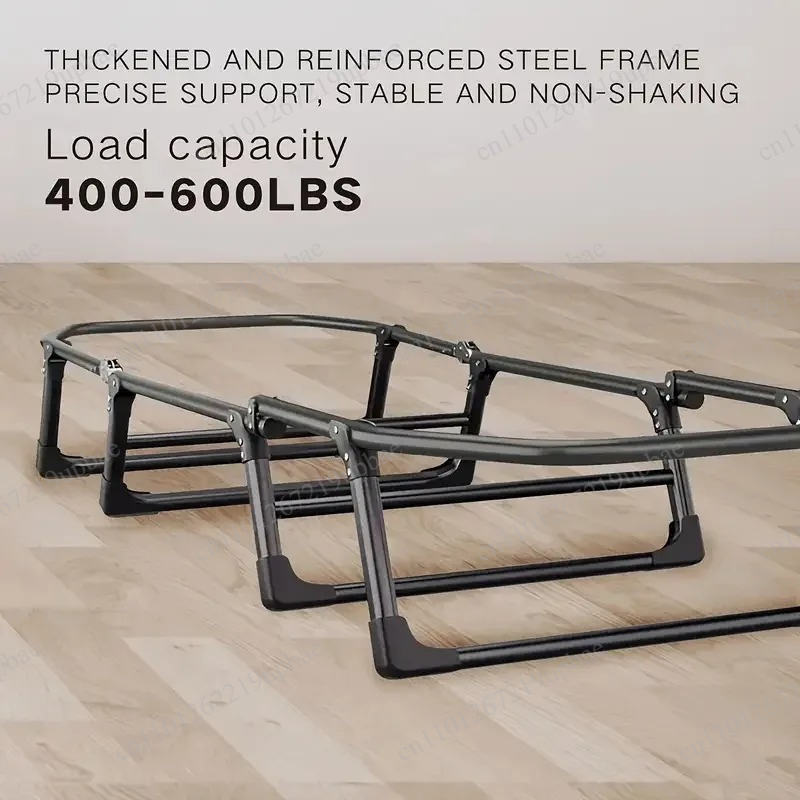 휴대용 접이식 침대, 헤비 듀티 캠핑 의자, 높이 조절 - Outdoor Furniture Metal Chairs 리뷰 및 가격