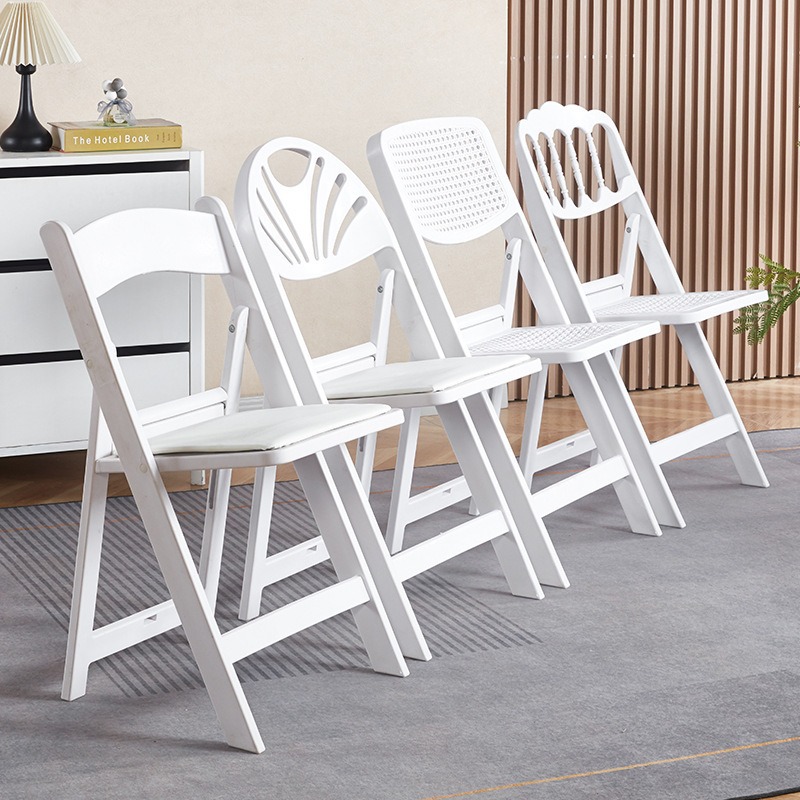 접이식 의자 플라스틱 연회 의자 등받이 의자 야외 의자 - Outdoor Furniture Resin 리뷰 및 가격