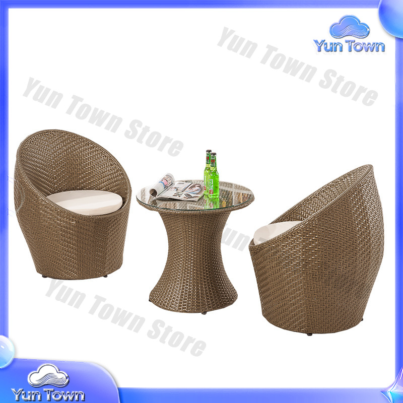 야외 테이블 및 의자 라탄 의자 티 테이블 3종 세트  - Outdoor Furniture Vietnam 리뷰 및 가격