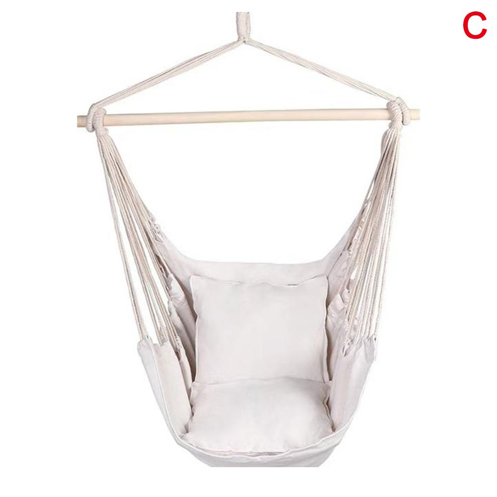 실내 캠핑 로프 침대 침실 120KG 정원용 행잉 체어 - Outdoor Furniture Upholstery 리뷰 및 가격