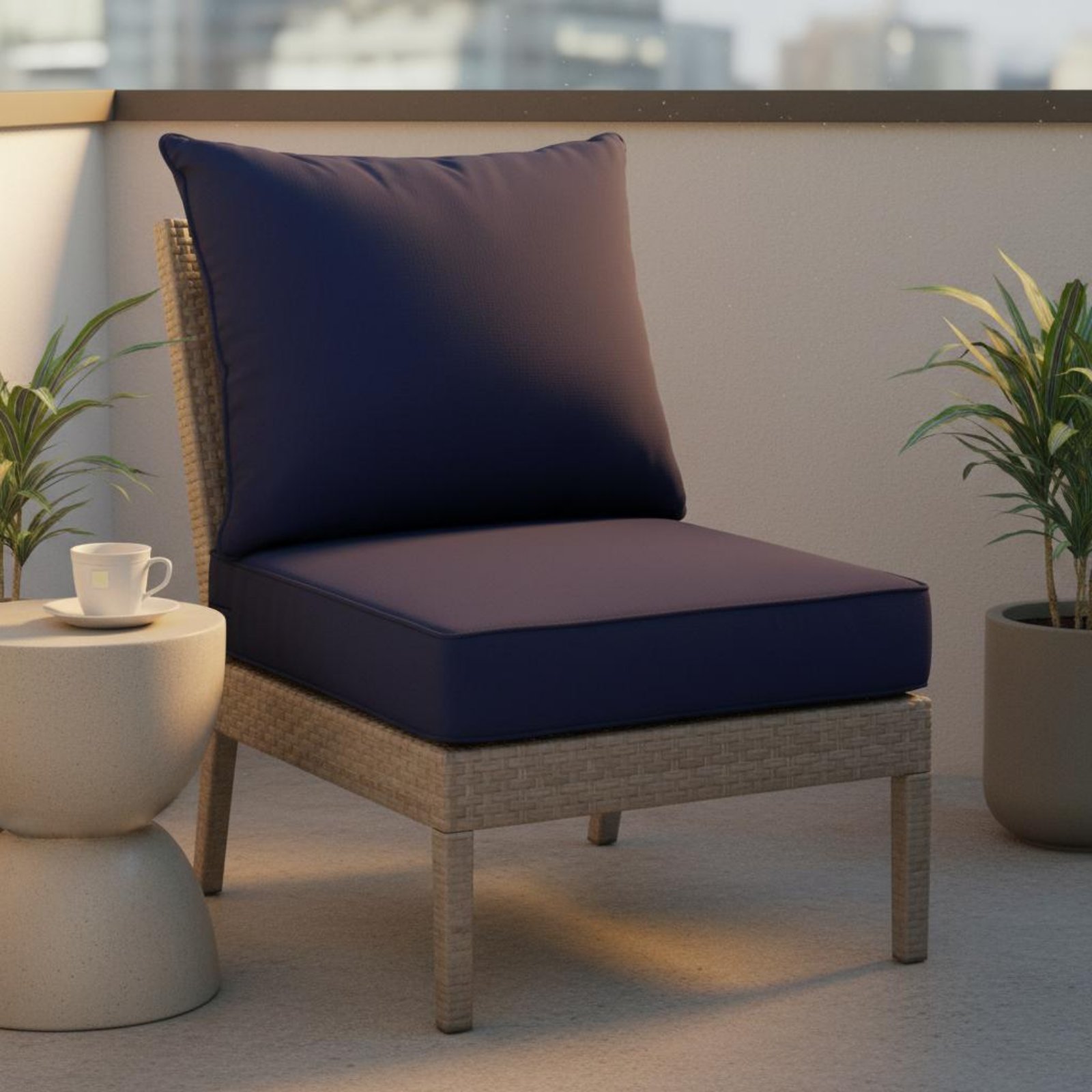 파티오 의자 패드 숨겨진 잠금장치 파티오 의자 패드 세 - Outdoor Furniture Modern 리뷰 및 가격