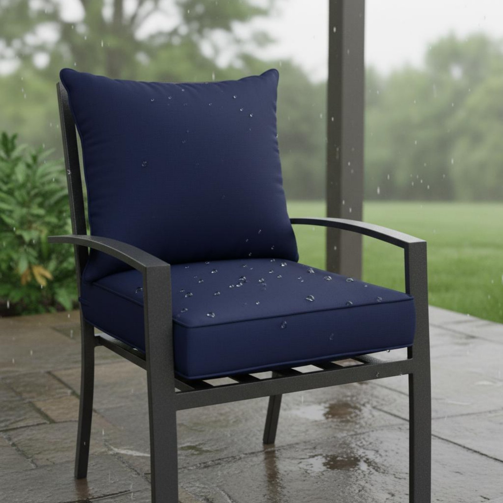 파티오 의자 패드 숨겨진 잠금장치 파티오 의자 패드 세 - Outdoor Furniture Modern 리뷰 및 가격