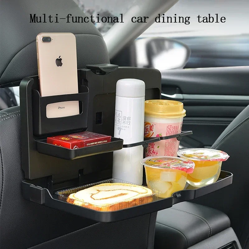 자동차 뒷좌석 접이식 식탁 - 컵홀더가 있는 대용량 차 - Outdoor Furniture Dining 리뷰 및 가격