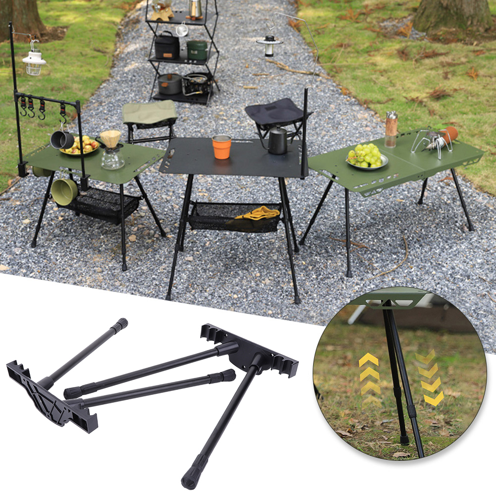 접이식 캠핑 테이블 다리 금속 접이식 가구 다리 높이  - Outdoor Furniture Diy 리뷰 및 가격