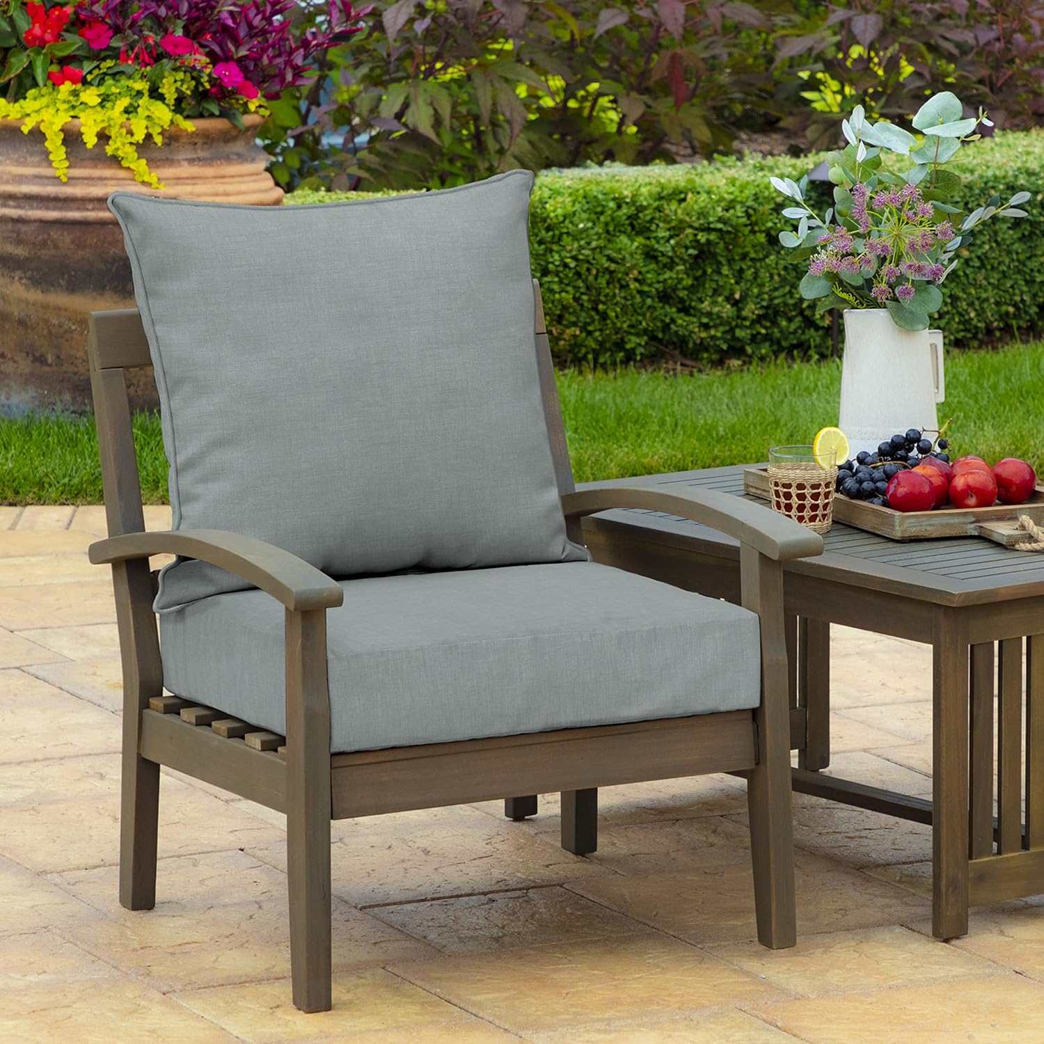 맞춤형 린넨 시트/등받이 쿠션 세트 의자 시트 소파 벤 - Outdoor Furniture Upholstery 리뷰 및 가격