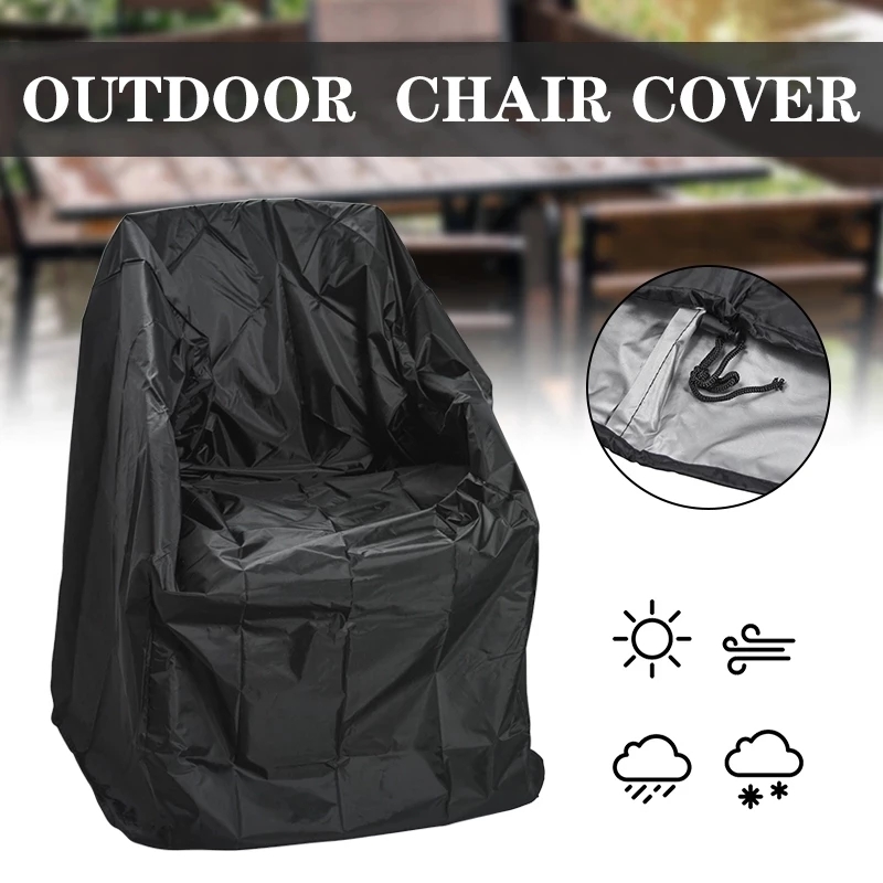 블랙 야외 방수 커버, 정원 가구 레인 커버, 의자 소 - Outdoor Furniture Black 리뷰 및 가격